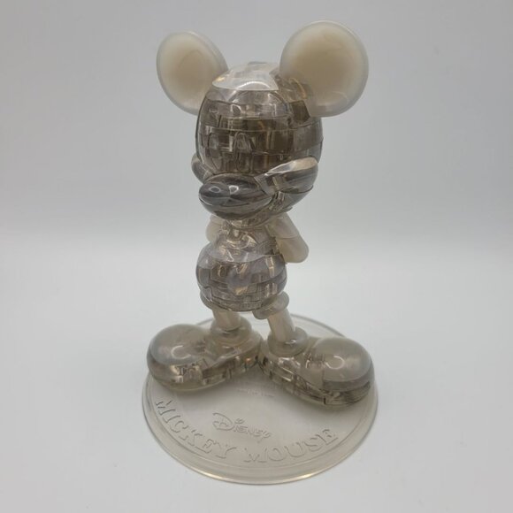 Disney Mickey Crystal Puzzle 3D Gray Layers Vertical Stack Standing Mouse 5 Inch - Picture 1 of 6